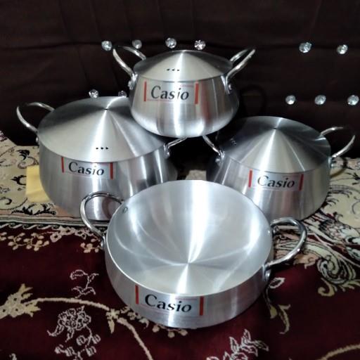 کاسیو7تیکه ،شامل 3قابلمه،1تابه